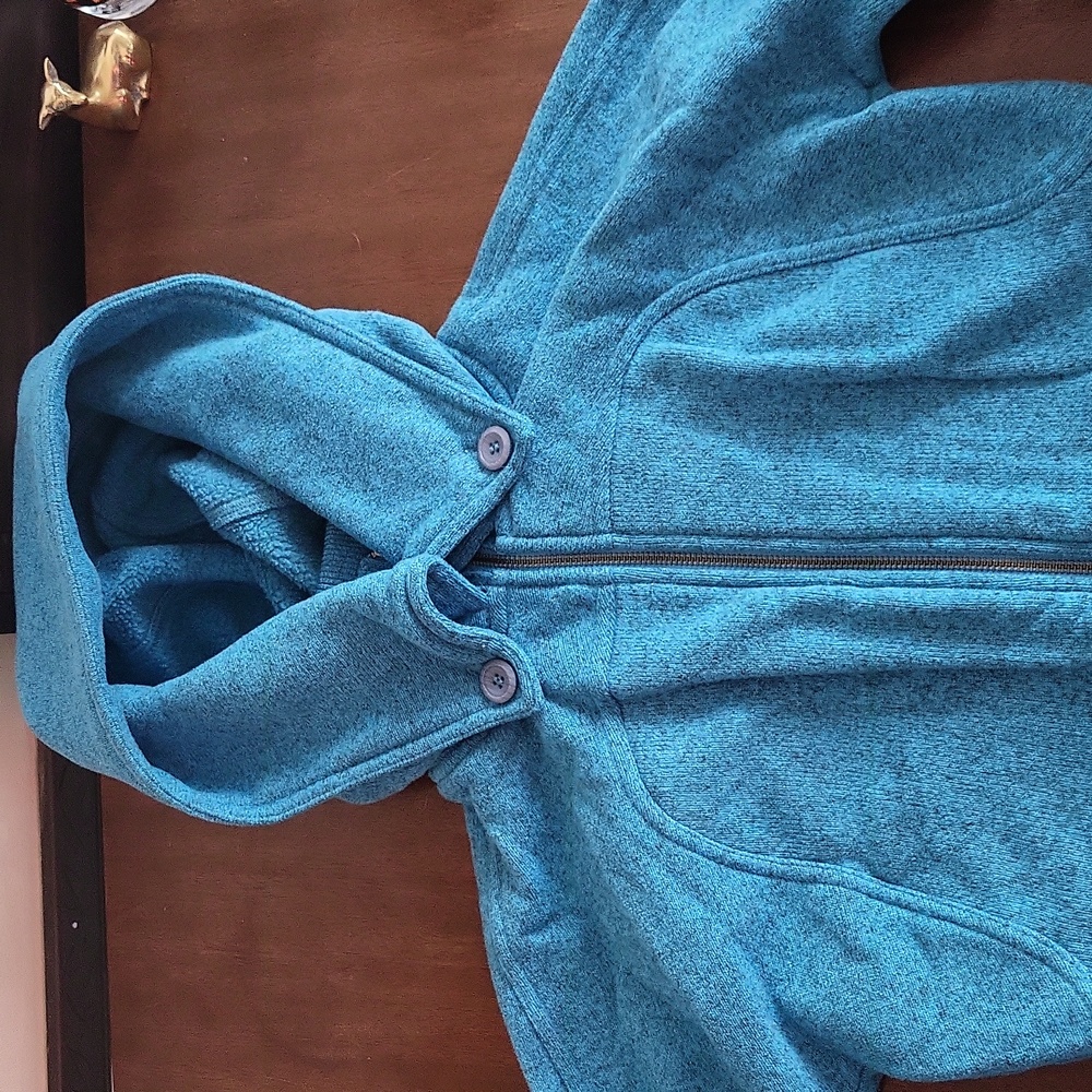 Blue Burton xs blue zip hoodie